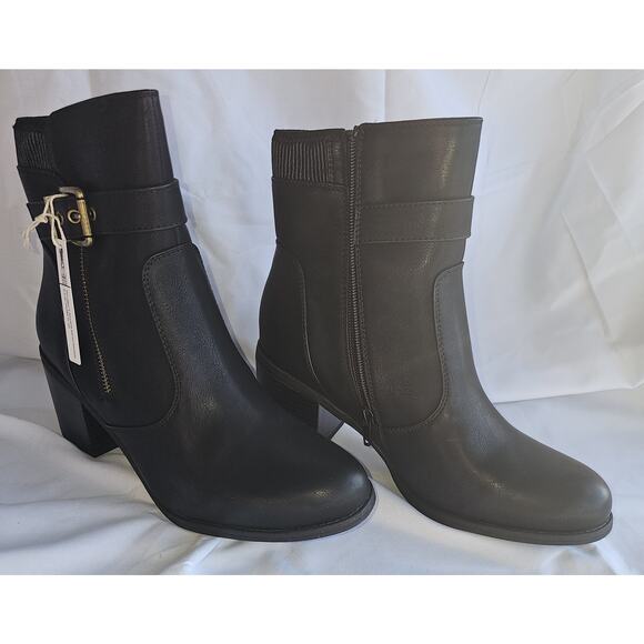 White Mountain Women's Dessert Zipper Booties - Picture 2 of 6